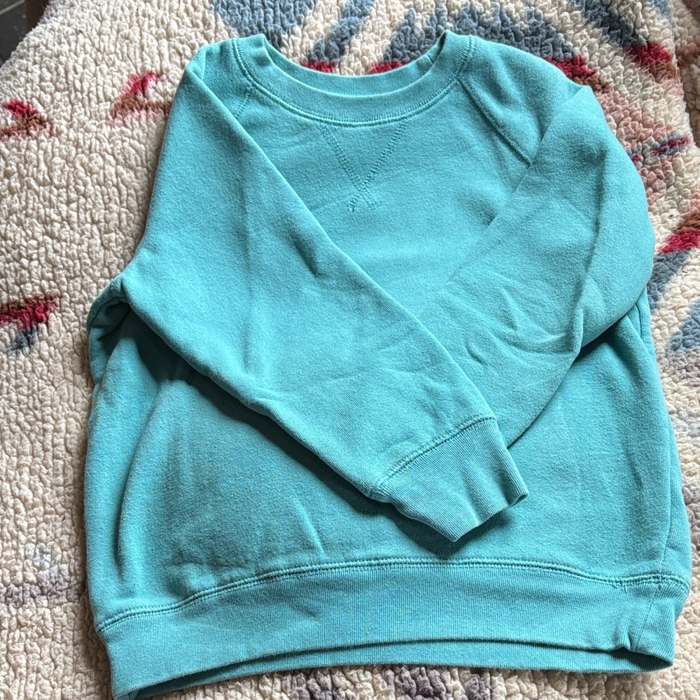 Primary Kids Aqua Sweatshirt